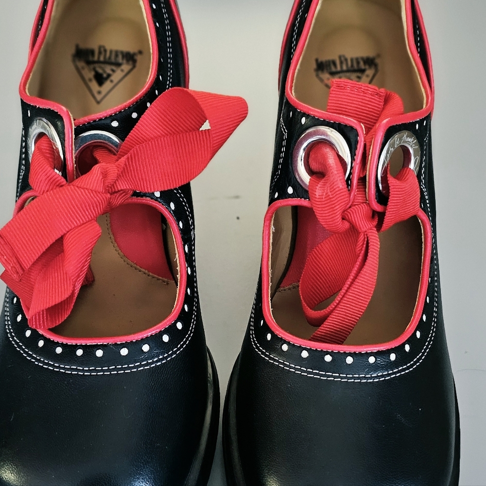 John Fluevog Mini Sugarsnap Heels – Size 9 – Discontinued - Picture 2 of 4